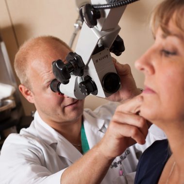 Ohio Health ENT lifestyle photos for advertising and brochure.